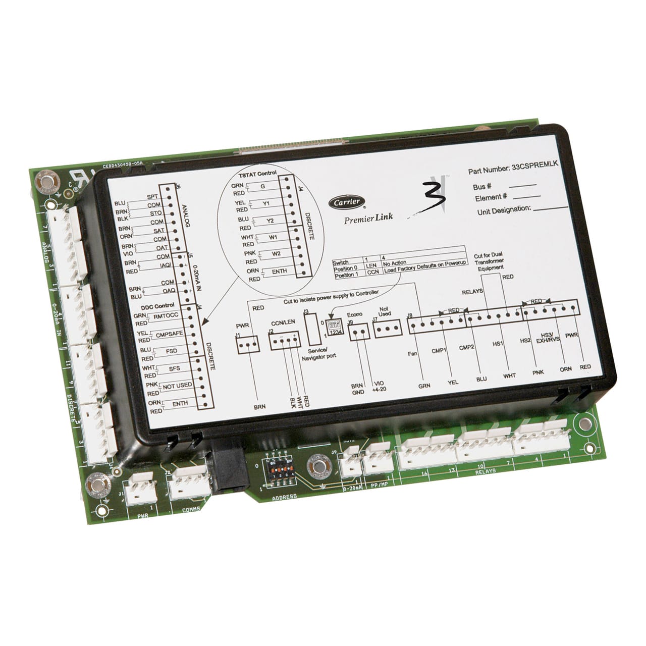 carrier-33CSPREMLK-carrier-comfort-network-product-integrated-controller carrier-33CSPREMLK-carrier-comfort-network-product-integrated-controller